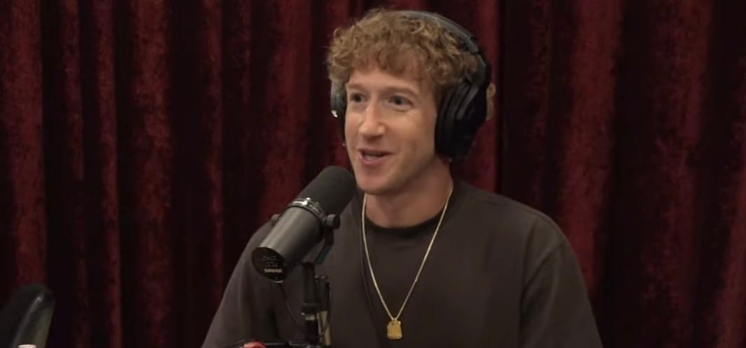 Watch the Joe Rogan Podcast with Mark Zuckerberg.