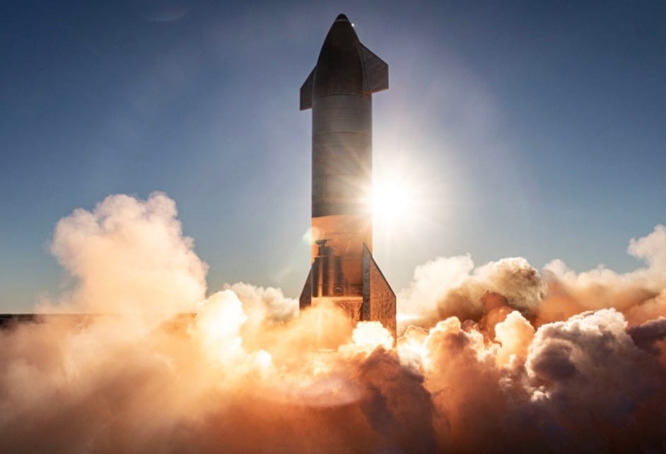 SpaceX test flight results in an explosion near the Atlantic Ocean