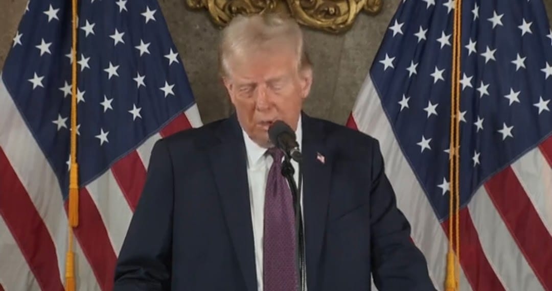 Coverage of Trump giving a speech  discussing attacks on ISIS in Somalia. This is not broadcasting on national television. Watch live below.
