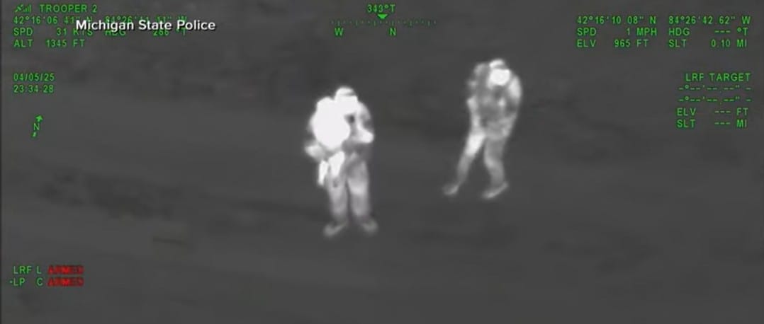 Missing Toddler Found in the Woods of Michigan Thanks to Heat-Seeking Police Helicopter