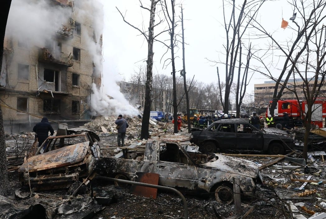 Russia-Ukraine Conflict Escalates with One of the Largest Drone and Missile Attacks on Kyiv. Trump Asks Putin to “STOP”