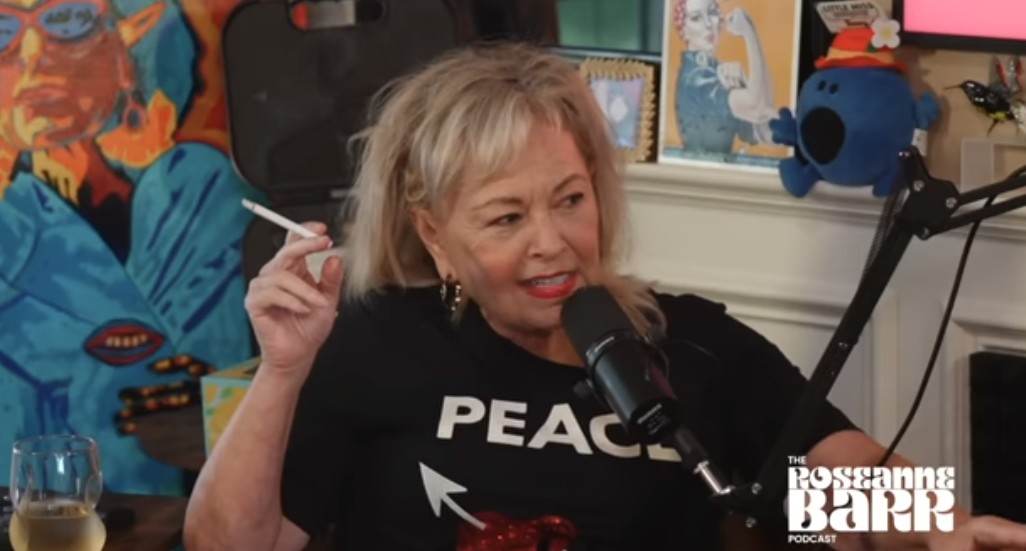 Roseanne Barr Podcast: A Loudmouth, Entertaining, Dive into Political Real Talk, all While She Sips on Wine. Preview it Here.