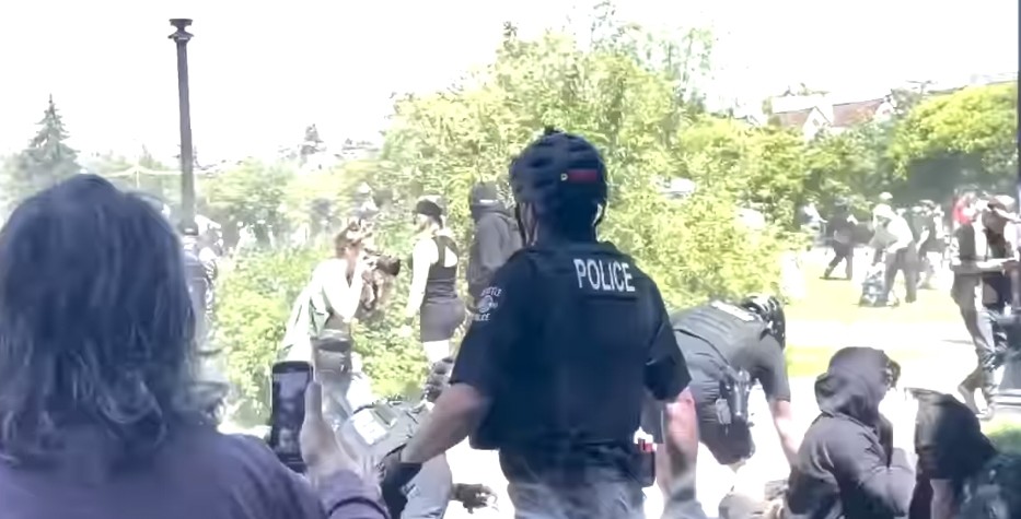 Christian Rally Attacked by Antifa and Transgender Activists. Do Far-Right Rallies Have the Same Freedoms as Far-Left Events?