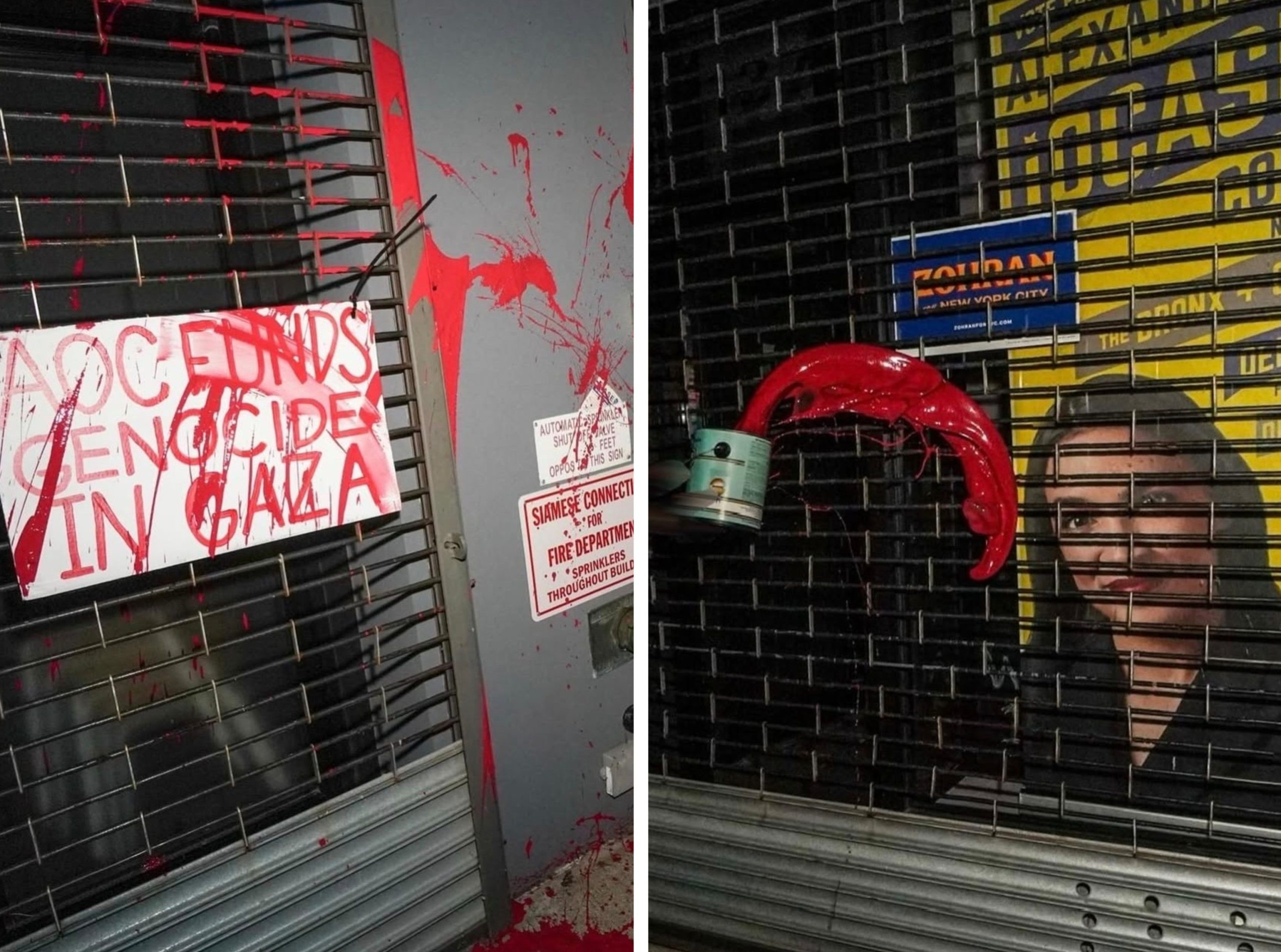 Vandalism at AOC’s Bronx Office: “The Bronx is sick and tired of people like AOC.”