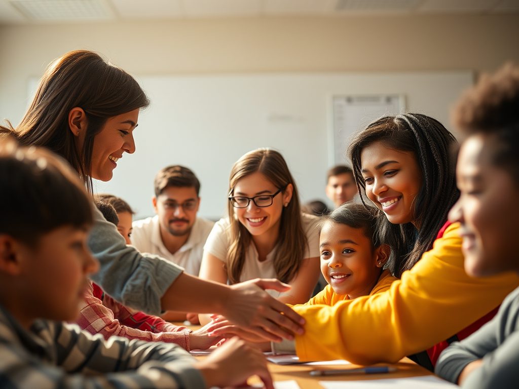 How Teachers Help Kids Adapt to Their Environment. A  Positive Difference in Students’ Lives